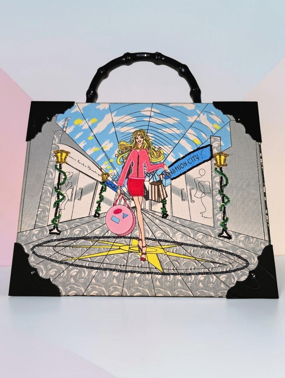 Vintage Romeo Roma Handmade Cigar Box Handbag - Picture 8 of 8